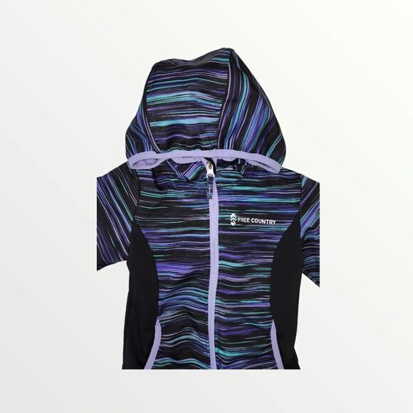 Free Country Girls' Hooded Softshell Jacket size 4 - Picture 7 of 10